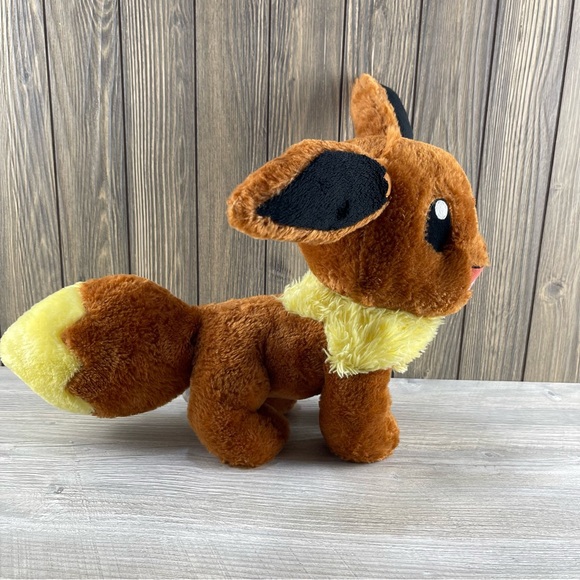 Build-a-Bear Workshop BAB Pokemon Eevee Stuffed Plush NO SOUND - Picture 3 of 16